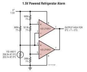 Micropower Dual Comparator