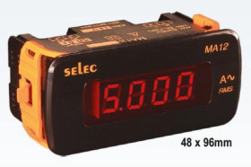 Amperomierz 1-fazowy 0-5A 230V AC MA12-CU