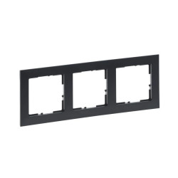 SUNO Ramka trzykrotna ciemnoszara 721553