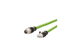 Kabel Połączeniowy Metz Connect M12 Męski-Rj45 Męski, 8-Stykowy Kodowany X, 2 M