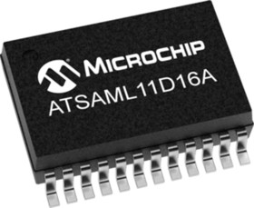 Mikrokontroler Microchip SAM L11 VQFN 32-pinowy Powierzchnia ARM Cortex M23 16kB 32 bit 32 MHz, 4 kB RAM Flash, 1.62 V
