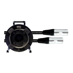 Cordial 15626 RJ45 Network Cable CAT 6A SF/UTP 25m Black PUR-Jacket 1 pc(s)