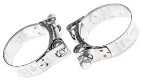 Opaska zaciskowa średnica wew 51 → 55mm śrubowa MIKALOR ze stali nierdzewnej szerokość 20mm