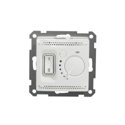 Regulator temperatury 2-biegunowy (16A), biały, Sedna Design i Elements SDD111506