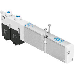 Pneumatyczne zawory elektromagnetyczne Festo 5/2 Double Solenoid 24V dc 5 portowy