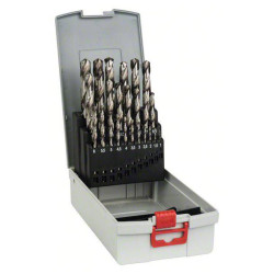 Bosch 2608587017 ProBox Metal Drill Set 1-13 mm 25pieces HSS-G 135°