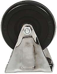 Koło samonastawne średnica kabla 125mm Płyta Revvo 120kg wysokość całkowita 155mm