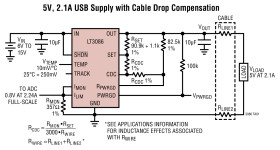 40V, 2.1A Low Dropout Adjustable Linear Regulator with Monitoring and Cable Drop Compensation