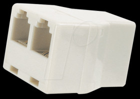 93053 Modular adapter with three modular female connectors 6-6