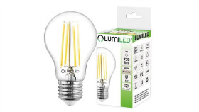 Żarówka Led E27 A60 7W = 60W 770Lm 4000K Neutralna 360 Filament Lumiled