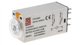 Przekaźnik Czasowy Zwłoczny Jednofunkcyjny 1 › 30S Dpdt 2-Stykowy Dpdt 110V Ac