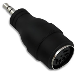 ADAPTER GNIAZDO DIN 5 PIN WTYK AUX JACK 3,5 STEREO VITALCO PRZEJŚCIÓWKA DIN JACK 3.5