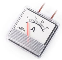 Miernik analogowy panelowy amperomierz 30A prostownik