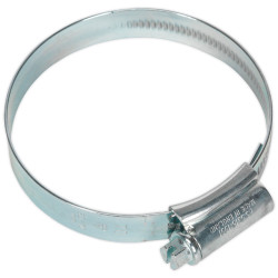 Sealey HCJ3 Hi-Grip Hose Clips Zinc Plated &#xD8;55-70mm Pack Of 10