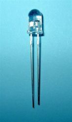 LED 5mm BLUE MIGAJĄCY CLEAR