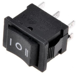 Przełącznik kołyskowy KCD1-203 KCD1-4 - przełącznik ON/OFF/ON - 220V - 6 PIN