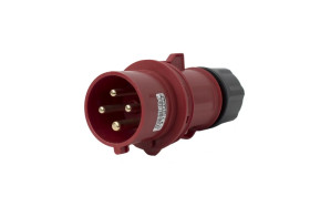 Wtyczka przenośna 32A 4P 400V czerwona IP44 SpeedPRO 13302\P01