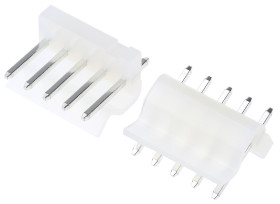 Wtyk PCB 5-pinowe raster: 3.96mm -rzędowe Molex Przewlekany 7.0A 250.0 V.