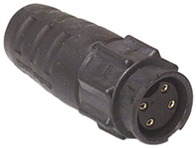 Złącze wielostykowe przemysłowe 4-pinowe Montaż na kablu Gniazdo Switchcraft