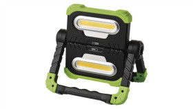 Projektor Led 2X Cob 2000Lm Z Funkcją Powerbank 8000 Mah Ładowalny P4536