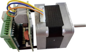 Silnik krokowy ze sterownikiem Emis SMC-dMOT-42 SMC-dMOT-42, 0.25 Nm, 0.7 A, 0.7 A, 12 V DC do 48 V DC