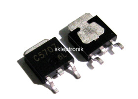 Tranzystor 2SC5707 NPN /50V/8A/15W smd