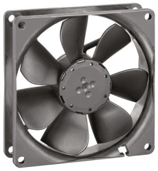 Wentylator osiowy 12 V DC DC 92 x 92 x 25mm 2.2W 84m³/h 32dB 183mA