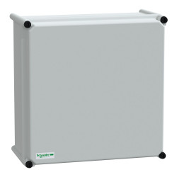 Obudowa Poliester wzmacniany włóknem szklanym szerokość zew. 360 mm wys. zew. 360 mm Schneider Electric IP65 Szary