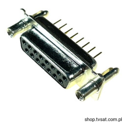L77DFA15SOL2RM8 Conn D-SUB SKT-15, 2,74 mm THT AMPHENOL