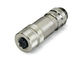 Wtyk kątowy M12 8-biegunowa 756-9211/090-000