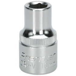 Sealey S1210 Walldrive Socket 10mm 1/2&quot;sq Drive