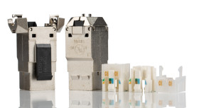 Złącze RJ45 Żeński Złącze RJ45 Montaż na kablu Cat6a Belden, proste