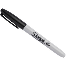 Sharpie&#xAE; 1985857 Fine Tip Permanent Marker Black
