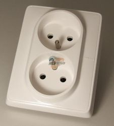 GNIAZDO PODWÓJNE z 0 CARIVA