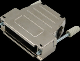 MHDSSK-M-9-L-K D-Sub Cap, 9-pin, angled/straight, metal., size E