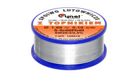 Cyna 1.00mm 100g Sn60Pb40 SW26 Cynel
