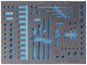 Wypełnienie piankowe Hazet 163-139L 163-139L Wymiary: (D x S) 519 mm x 392 mm