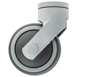 Koło samonastawne średnica kabla 100mm Pojedyncza śruba Tente 100kg wysokość całkowita 137mm