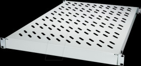 SF0800G 19" shelf, 1U, 800 mm depth, gray