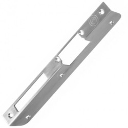 Szyld kątowy lewy do eletrozaczepów INOX OR-EZ-4001SRL2