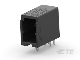 Listwa stykowa PCB 4-pinowe Dynamic 1000 raster: 2.5 mm Poziomy 2-rzędowe TE Connectivity Płyta W osłonie