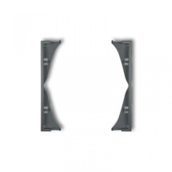 MINI Ramka pośrednia do gniazd podwójnych grafitowy mat 28MRP-2