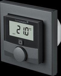 159928A0 Wall thermostat with switching output, anthracite