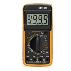 Universal Meter DT9205A - Multi-range Multimeter