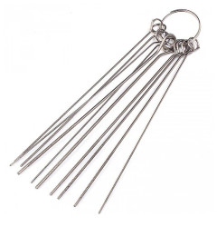 ZESTAW 10 IGIEŁ DO WYLUOTOWYWANIA ELEMENTÓW ELEKTRONICZNYCH