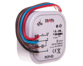 Przekaźnik czasowy 4-przewodowy 1250VA opóźnione wyłączenie kapsułka PCP-03 EXT10000087