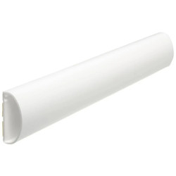 Listwa elektroinstalacyjna półokrągła kanał kablowy LPO 38x20mm korytko z pokrywą i taśmą montażową 2-stronną