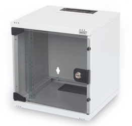 Network kit, 6 U, (H x W x D) 330 x 312 x 300 mm, IP20, light gray, DN-10-SET-1