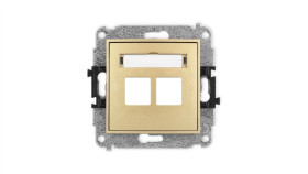 Icon Mechanizm Gniazda Multimedialnego Podwójnego Bez Modułu (Standard...