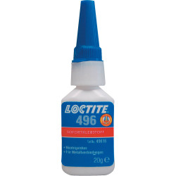 LOCTITE 1920910 496 Methyl Medium Viscosity Instant Adhesive 20g